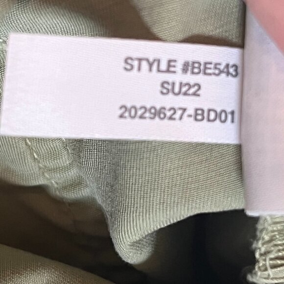 Crewcuts boys relaxed-fit pull-on short chino green shorts elastic waist 14 - Picture 8 of 8